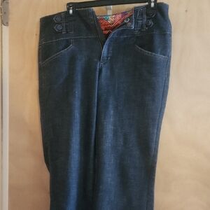 One 5 One Dark Blue Straight Leg Jeans
